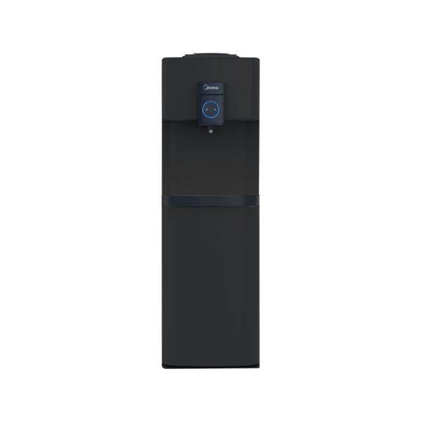 Midea Top Loading Water Dispenser with an integrated bottom refrigerator cabinet