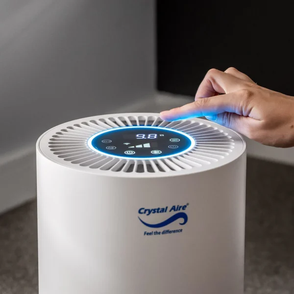 Crystal Air Turbo HEPA LED Air Purifier - Wifi Control & 5 Step Filtration - Image 8