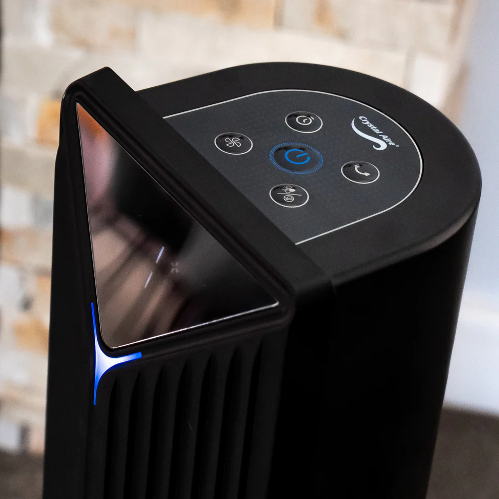 Crystal Aire Black Sterilization Tower Fan - Image 4