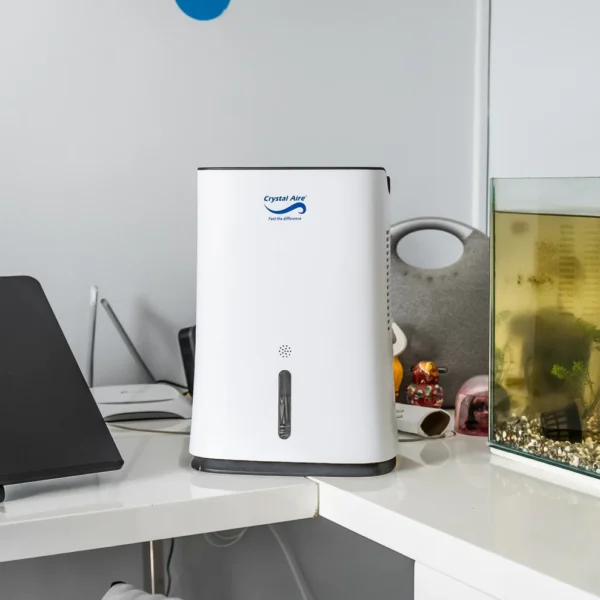 Crystal Aire Compact 2L Dehumidifier (600mlday) w Automatic Timer & More - Image 3