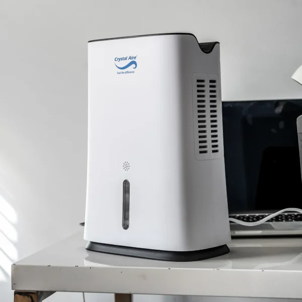 Crystal Aire Compact 2L Dehumidifier (600mlday) w Automatic Timer & More - Image 5