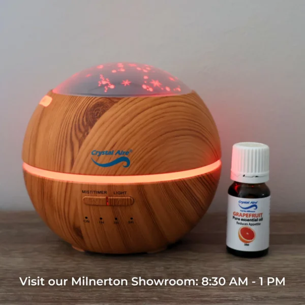 Crystal Aire Cool Mist Aroma Diffuser w LED Light Display - WT-8016 - Image 3