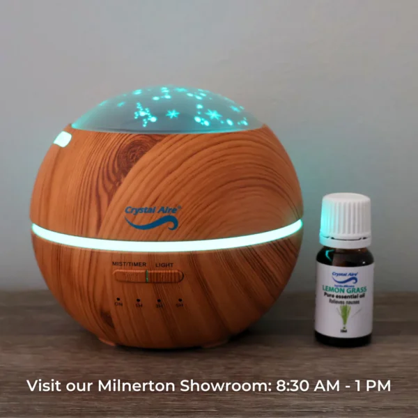 Crystal Aire Cool Mist Aroma Diffuser w LED Light Display - WT-8016 - Image 4