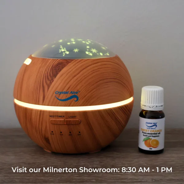 Crystal Aire Cool Mist Aroma Diffuser w LED Light Display - WT-8016 - Image 5