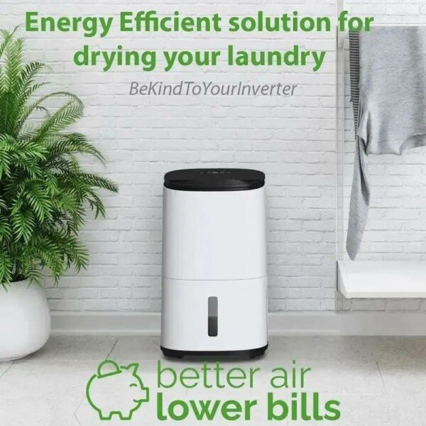 MeacoDry Arete® One 20L Low Energy Dehumidifier  Air Purifier - Image 7