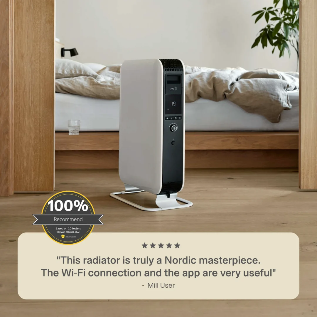 Mill Gentle Air WiFi Oil-Filled Radiator 2000W - Image 8