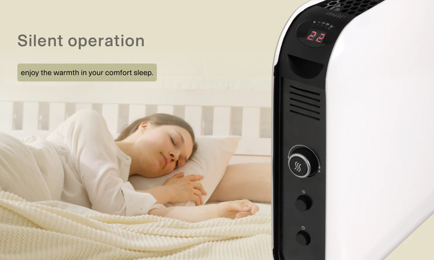 Mill Instant Led Portable Heater - 2000W - Image 13