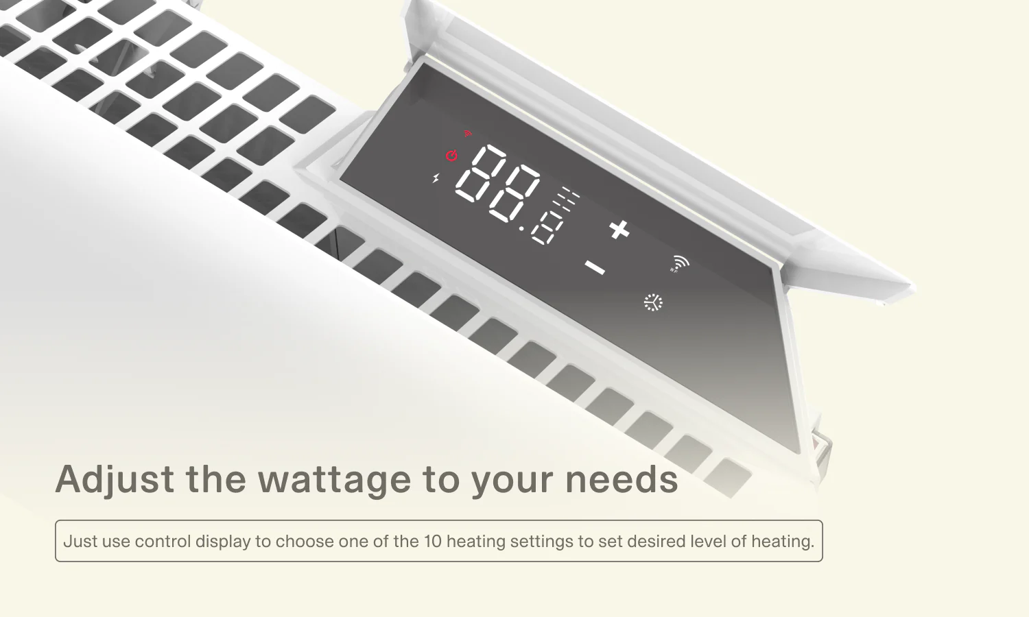 Mill Invisible WiFi Panel and Portable Heater 1500W - Image 11