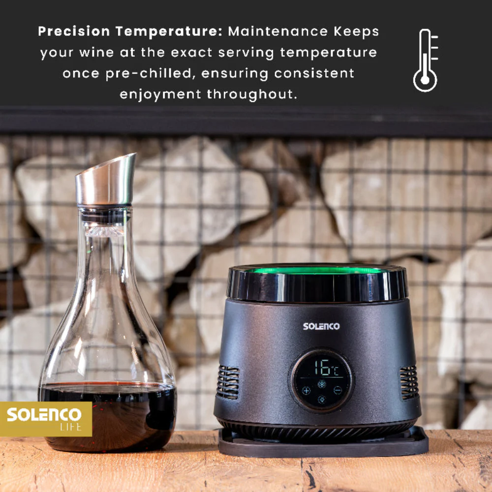 Solenco Life Precision Wine Cooler with Decanter - Image 6