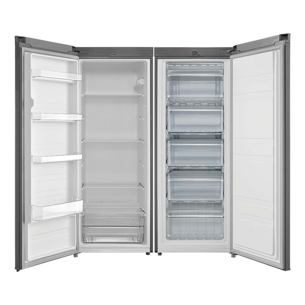Midea 231L Upright freezer Silver - Image 4