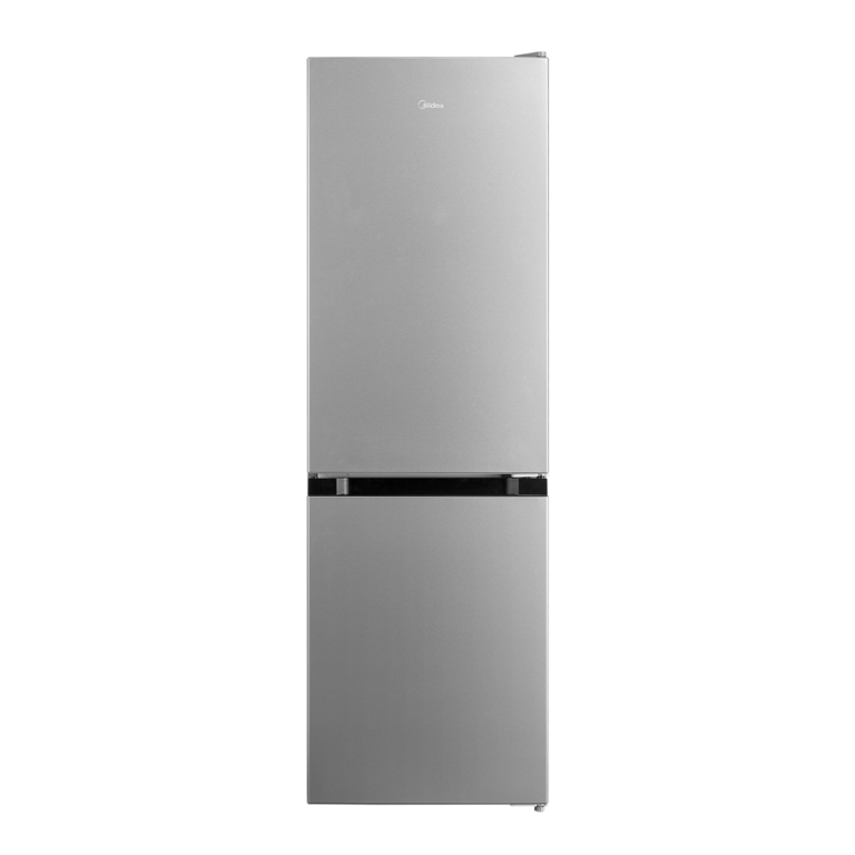Midea 169L Bottom Freezer Fridge – Silver