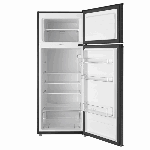 Midea 204L Top Mount Freezer Black – 80W - Image 2