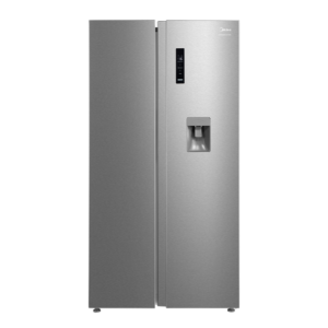 Midea 513L Inverter Side by Side refrigerator – Stainless Steel